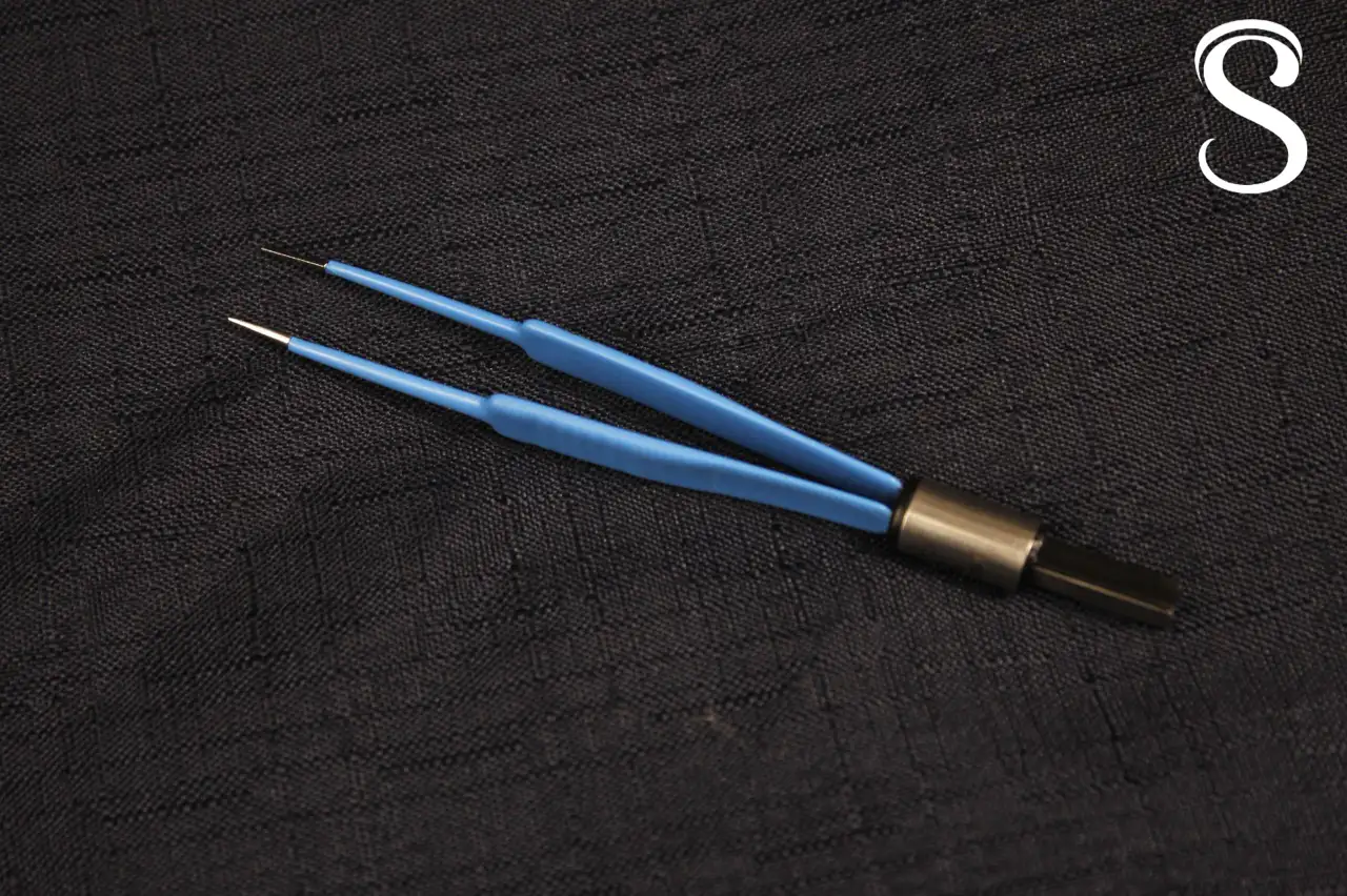Pinza bipolar adson fina 11cm