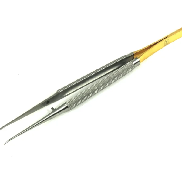 Micro pinza angulada